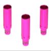 Armerah Flute 510 Drip Tip eCig Mouthpiece Short/Wide Aluminium/Solid 3 Pack Hot Pink view 1