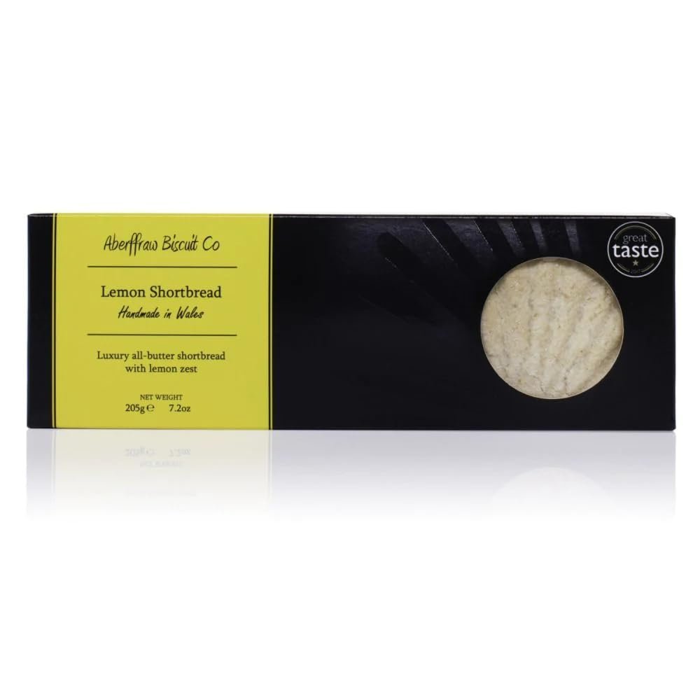 Aberffraw Biscuit Co Lemon Aberffraw Biscuits, 225g