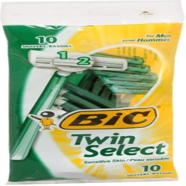 BIC Bic Twin Select Mens Size 10ct