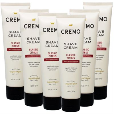 Cremo Cream Shave Cream 6 oz Pack of 6