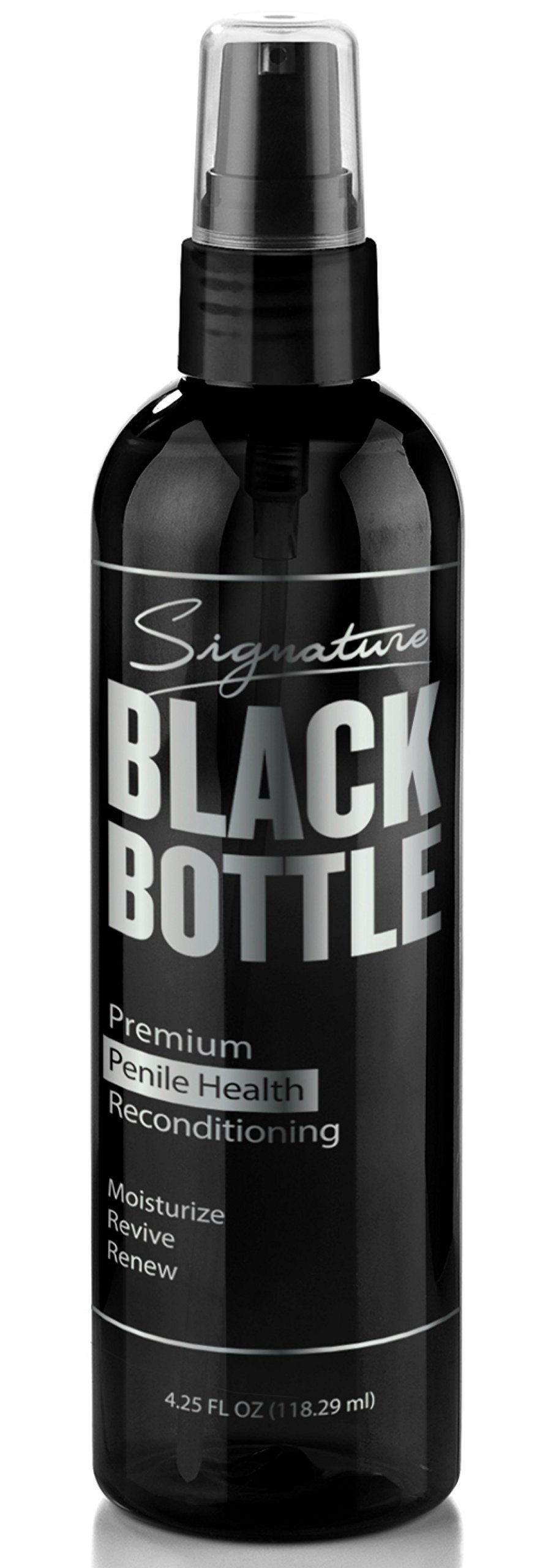 Penile Moisturizer Cream - Urologist and Dermatologist Approved - Helps Relieve Chafing, Reduces Dry, Irritated Penile Skin with Premium Vitamins and Amino Acids - Signature Black Bottle