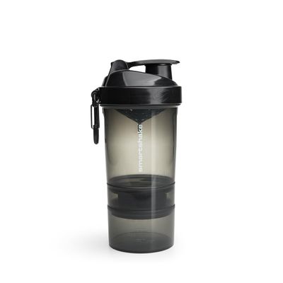 Smartshake Original2Go Polypropylen Shaker Cup, 600 ml Capacity, Gun Smoke Black