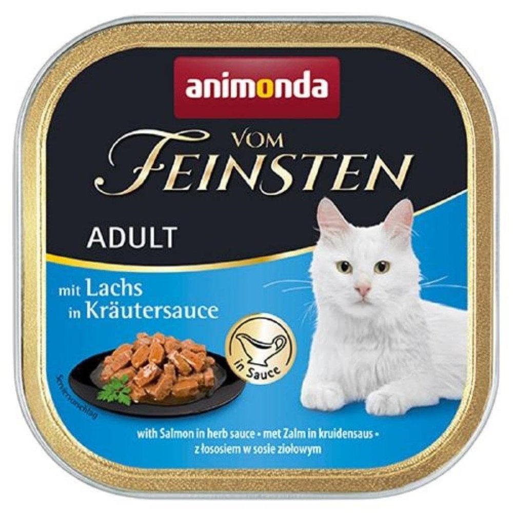 Animonda Vom Feinsten mit Lachs in Krutersauce 100g