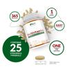 Nu U Nutrition - A-Z Multivitamin Tablets for Men & Women - 365 Tablets - 12 Month Supply - 25 High Strength Essential Multivitamins & Minerals Including Iron, Zinc, Vitamin B12 & D3 - Made in The UK view 3