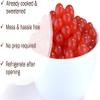 BREXONIC Boba Pearls Popping Bursting Boba, Tapioca Pearls For Bubble Tea (Strawberry , 2 LB 1 Pack) view 2