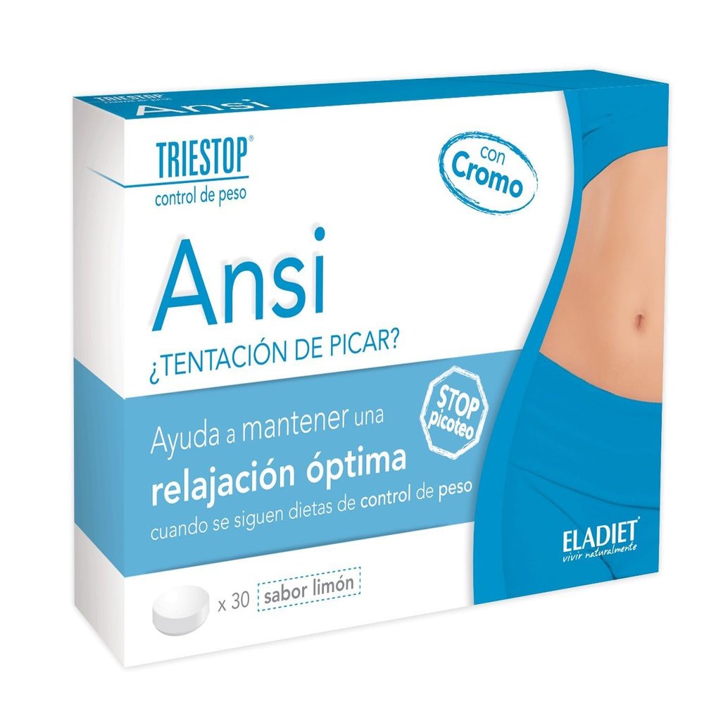 Triestop Lemon Ansi 30 Tablets by Eladiet