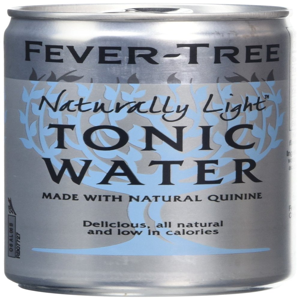Fever-Tree Naturally Light Tonic Water 8 x 150 ml (Pack of 3, Total 24 Cans)