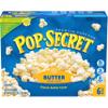 Pop Secret Popcorn, Butter, 3.2 Ounce Microwave Bags, 6 Count Box view 1