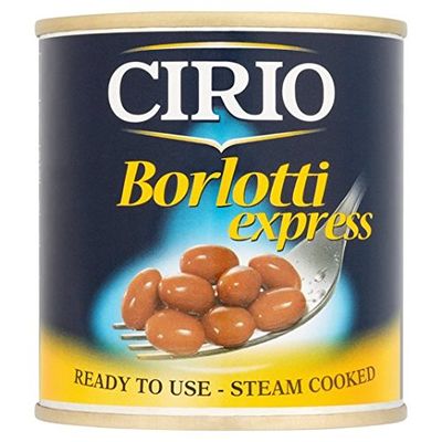 Cirio Borlotti Steam Cooked Beans 3 x 150g