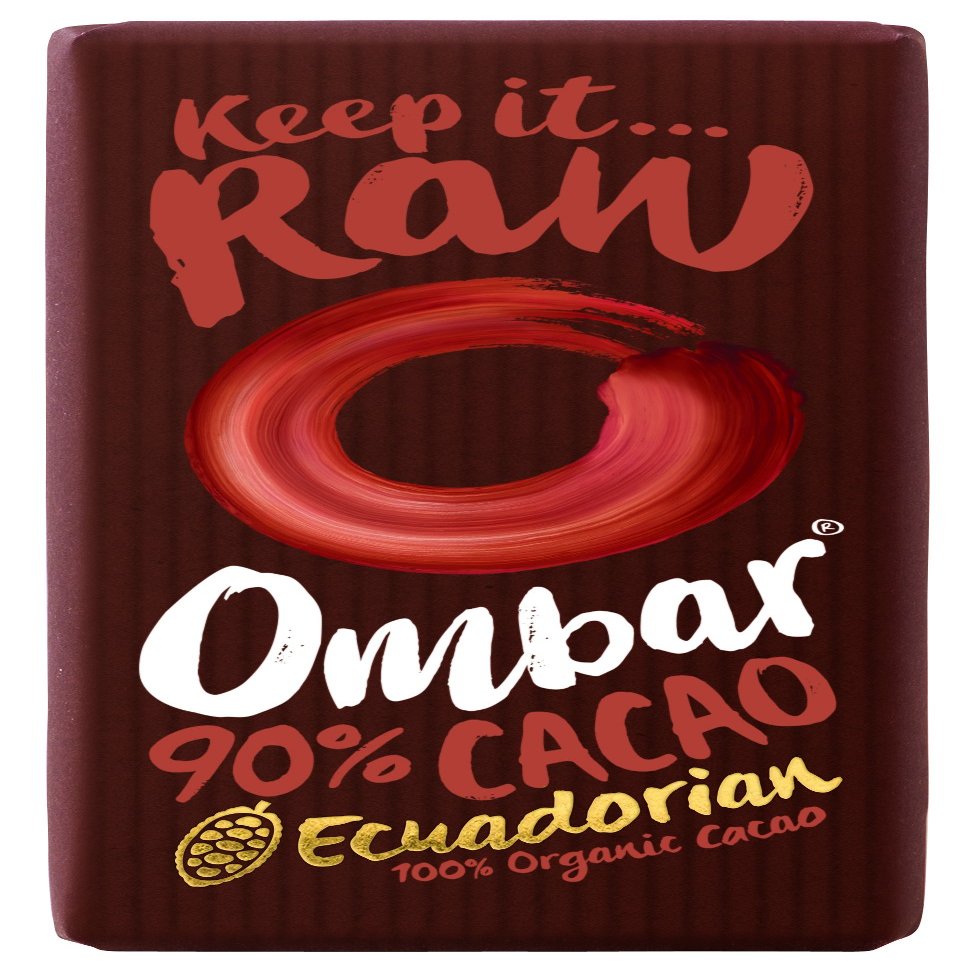 Ombar 90% Raw Chocolate Bar 35g