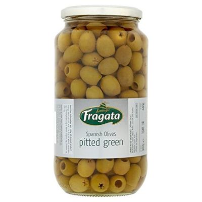 Fragata Pitted Green Olives 907g