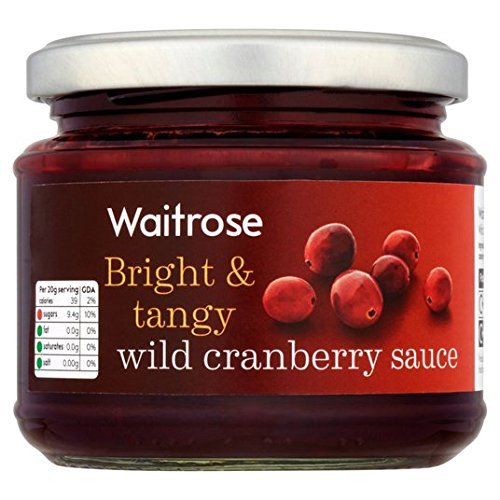 Waitrose Bright & Tangy Wild Cranberry Sauce 205g