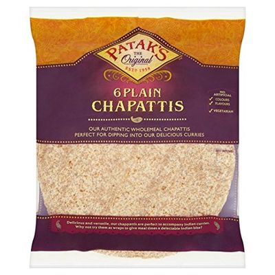 Patak's Plain Chapattis 6 per pack