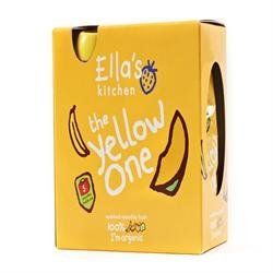 Ella's Kitchen Organic Smoothie Fruits The Yellow One 5 x 90g, 6 Boxes