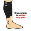 3M A-EB ACE Brand Elastic Bandage w/Clips: 3 in. Width (Black) view 4