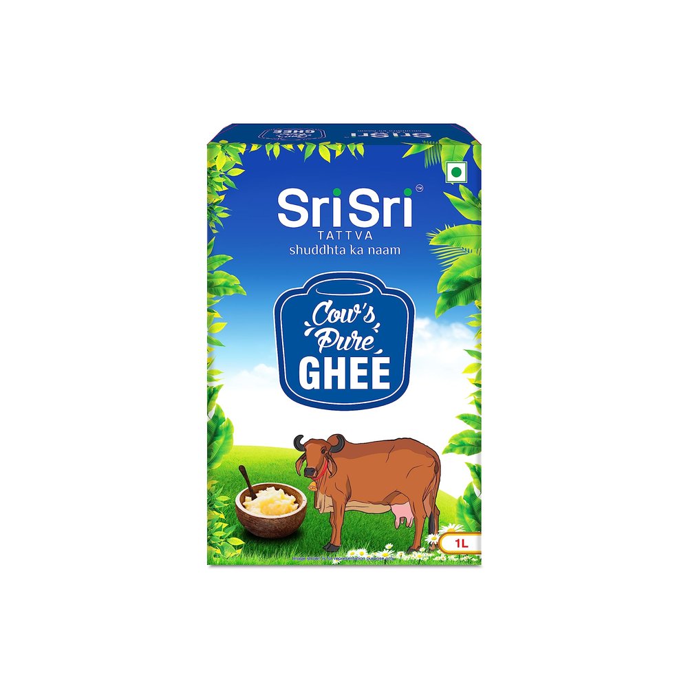 Sri Sri Ayurveda Cow's Pure Desi Ghee 1 L