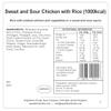 EXPEDITION FOODS Sweet and Sour Chicken with Rice (Double Serving / 1000KCAL) | Freeze-Dried Camping & Hiking Food view 4