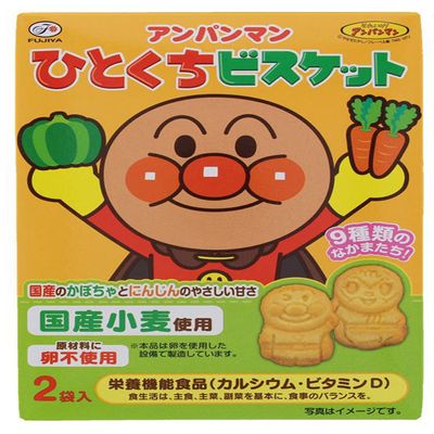 Anpanman Biscuits 72g  5 Snack Japan