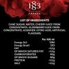 1883 Maison Routin Premium Cherry Syrup for Cocktails, Mocktails, Iced Tea, Smoothies - Vegan-Friendly, Allergen-Free, No Artificial Colours or Preservatives- 1L PET Bottle view 2