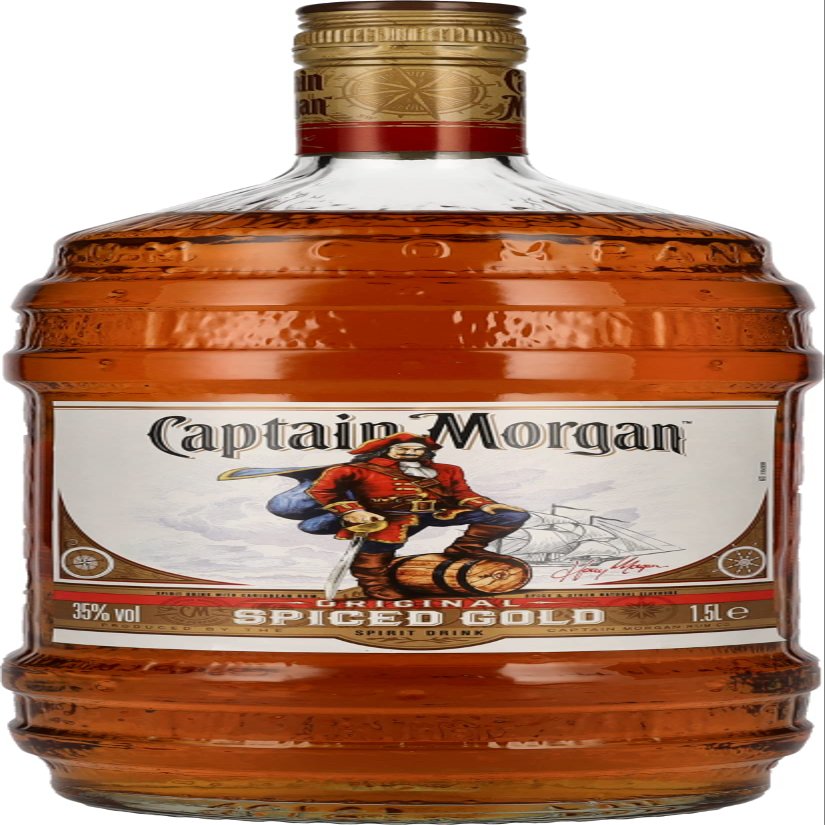 Captain Morgan Original Spiced Gold Rum, 1.5 Litre