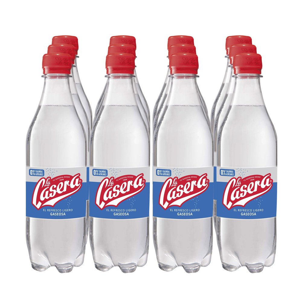 La Casera gaseosa 500 ml. - [Pack 12]