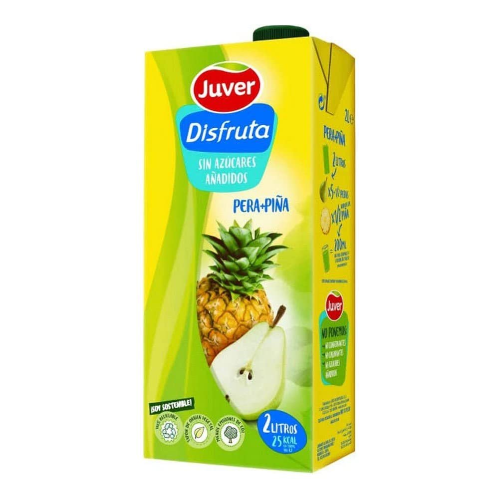 Zumo De Pera Y Pia Disfruta Juber 2L