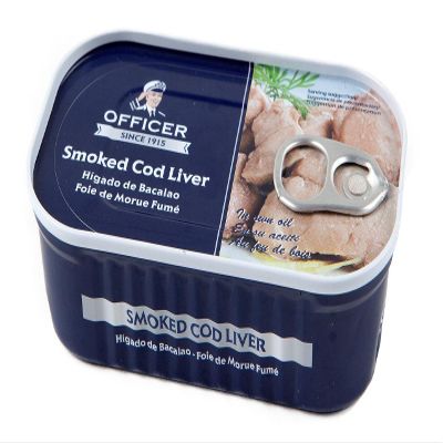 Smoked cod liver in canned 120 G