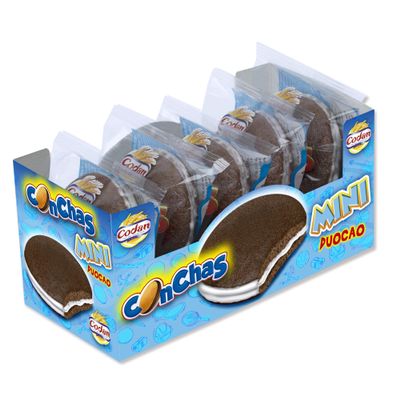 Conchas Mini Duocao Codan 5 Unidades 180gr
