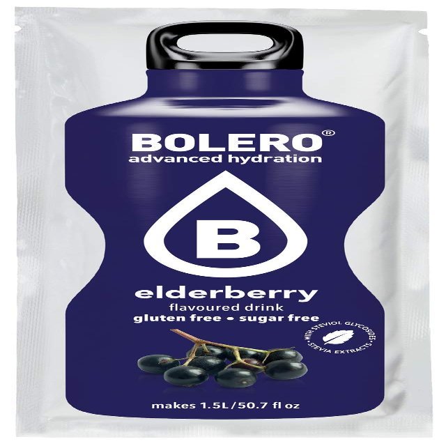 Bolero Classic Powder Sachet, 9 g, Elderberry, 12-Count
