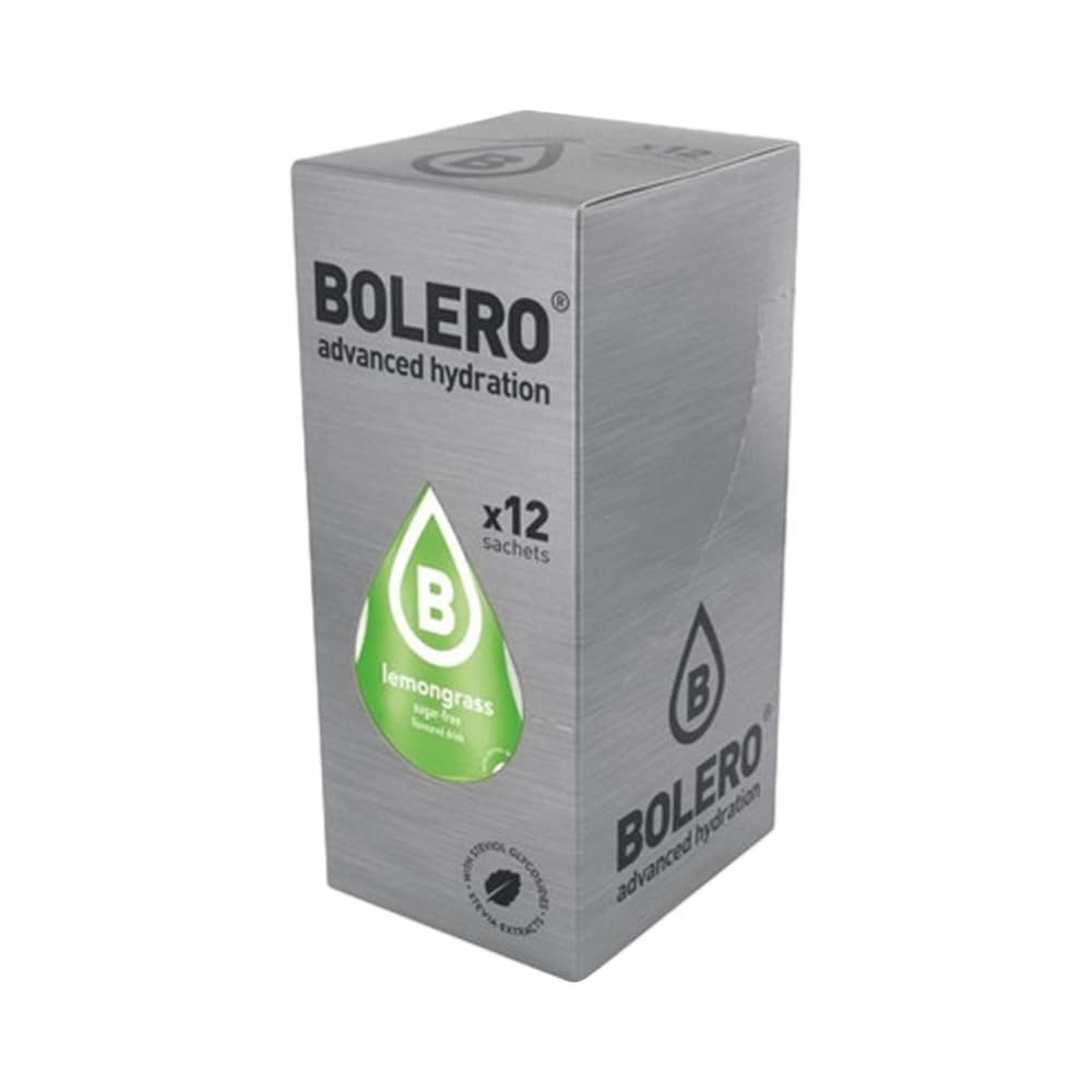 Bolero Classic Powder Sachet, 9 g, Lemongrass, 12-Count
