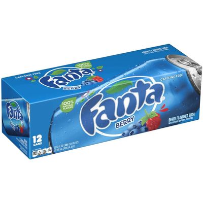 Fanta Berry Flavoured Soda 355 ml