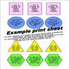 12 x Everton FC Football Shirts - Choose from UNFLAVOURED or Vanilla-SWEETENED Toppers - Fun Novelty Birthday Premium Stand UP Edible Wafer Card Cake Toppers Decorations (Unflavoured) view 4