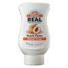 Real Syrup | Peach Puree Infused Fruit Syrup | Made with Real Peach | 500ml |Natural Ingredients| Cocktails, Baking, Smoothies, Mixing Drinks, Desserts, Cooking view 1