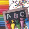 20 Napkins ABC 123  First Day At School Cone Bright/School/School/33 x 33 cm view 1
