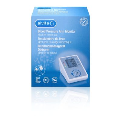 Alvita Basic Upper Arm Blood Pressure Monitor