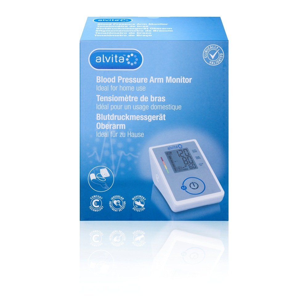 Alvita Basic Upper Arm Blood Pressure Monitor