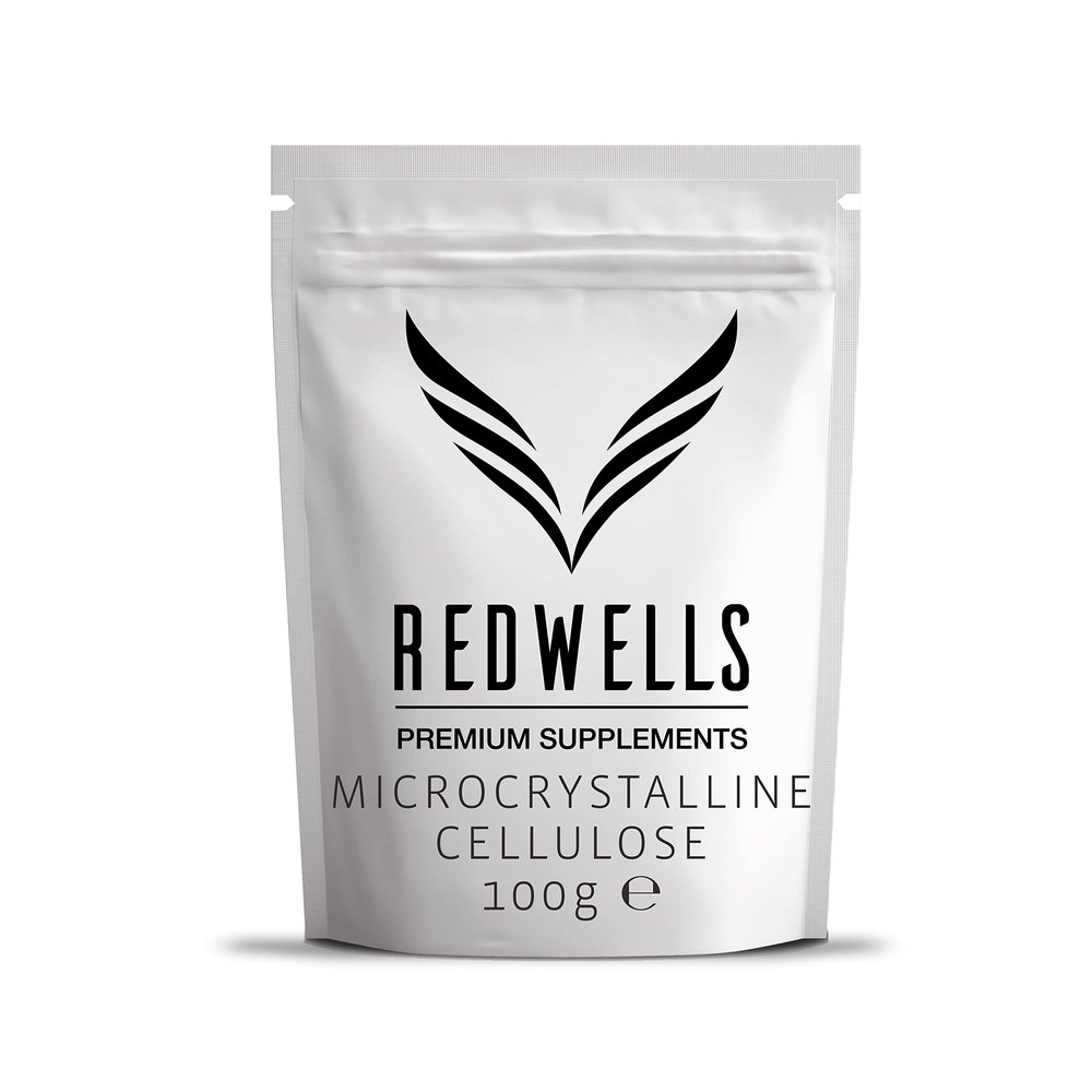 Microcrystalline Cellulose Powder REDWELLS Tablet Excipient - 100g Pack
