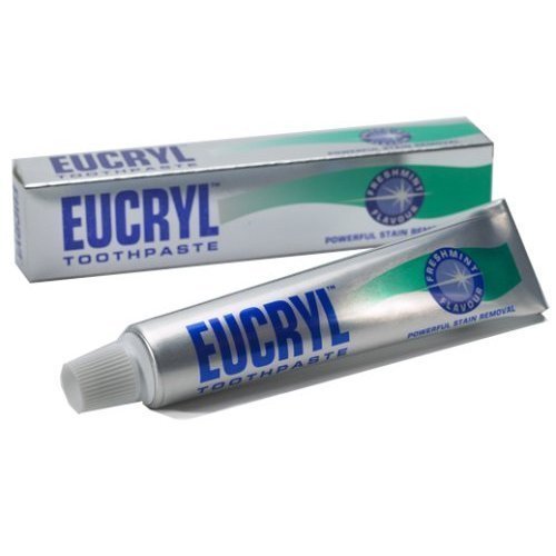 EUCRYL SMOKERS TOOTHPASTE FRESHMINT 50ML POWERFUL STAIN REMOVAL (PACK OF 6) by Eucryl