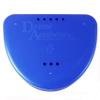Slim Orthodontic Dental Case - Colour & Glitter Choices for Retainers, Bleaching Trays, Dentures & More (Blue) view 3