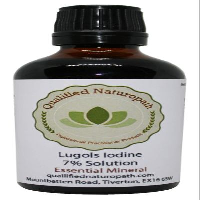 Lugols Iodine Solution 7% - 50ml - with Dripper/Dropper Top