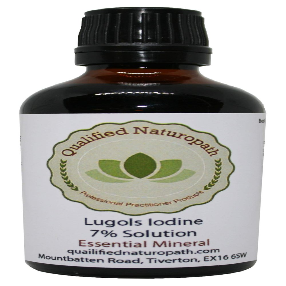 Lugols Iodine Solution 7% - 50ml - with Dripper/Dropper Top
