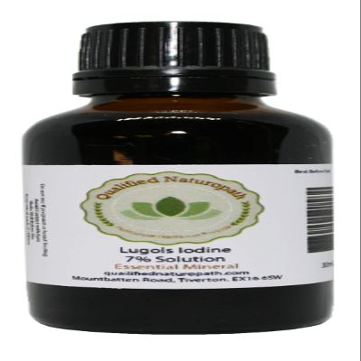 Lugols Iodine Solution 7% - 30ml - with Dripper/Dropper Top
