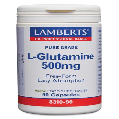Lamberts L-Glutamine 500Mg 90 Caps
