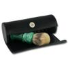 Leather Flip Case Hans Kniebes Leather Case with Shaved Lid of Fiber Brushes Carrying Media Design view 2