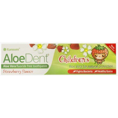 Aloe Dent Aloe Vera Child Strawberry Toothpaste 50ml - Pack of 2 by Aloe Dent