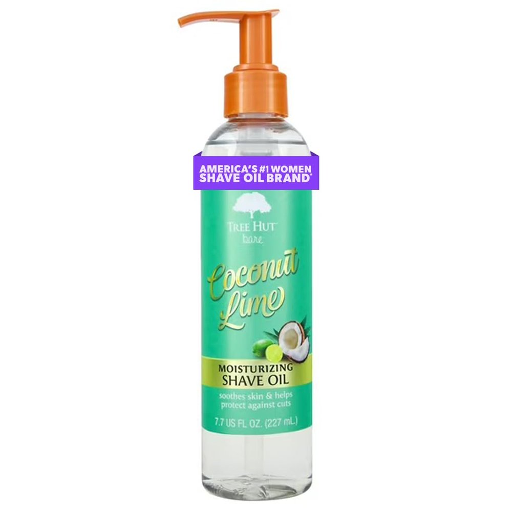 Tree Hut bare Moisturizing Shave Oil, 7.7oz, Essentials for Soft, Smooth, Bare Skin