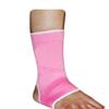 2 x Elasticated Pink Ankle Support Sprain Brace Arthritis Strain Sleeve Bandage Wrap Ladies Womens Girls view 2