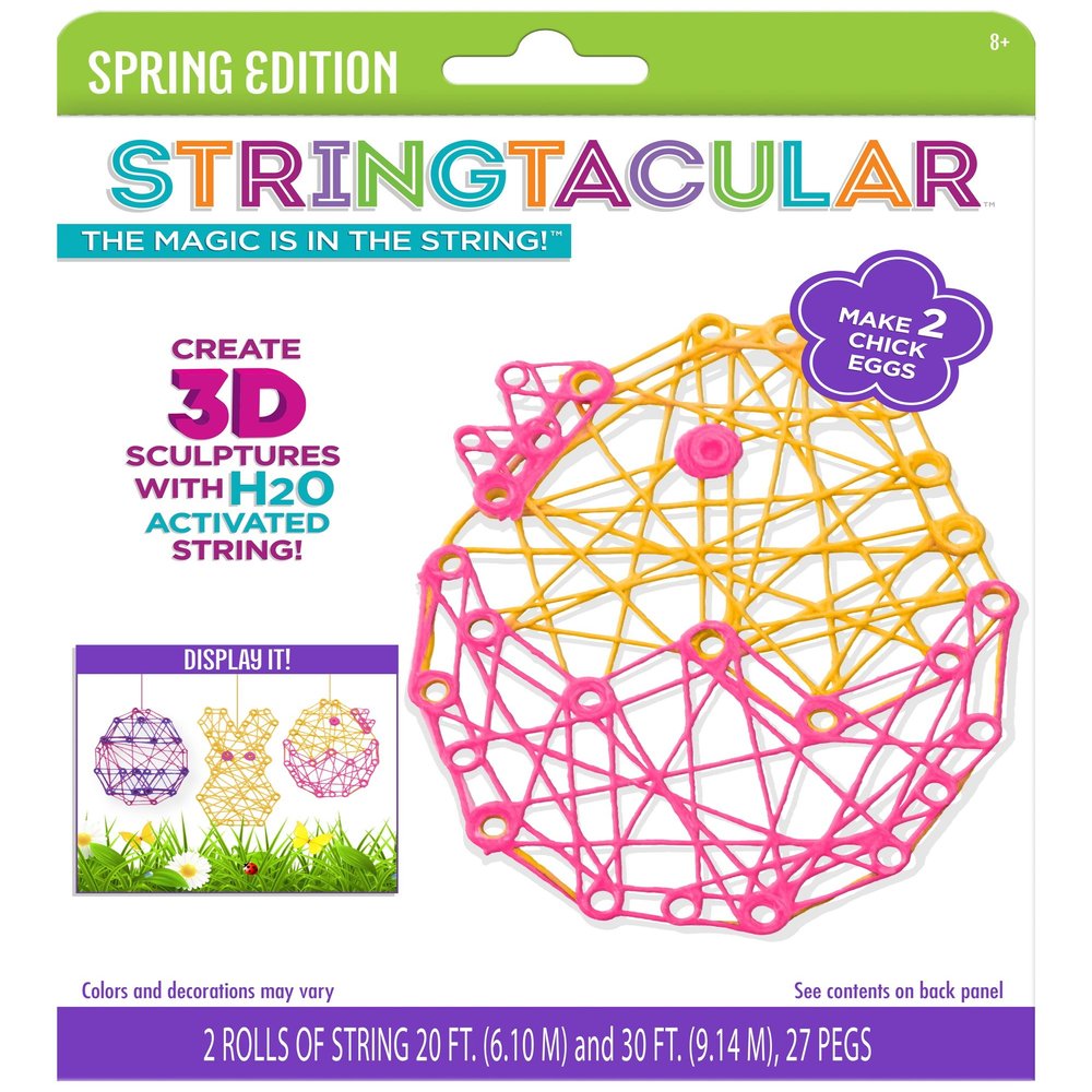 RoseArt Spring Edition Stringtacular Chick Egg Set