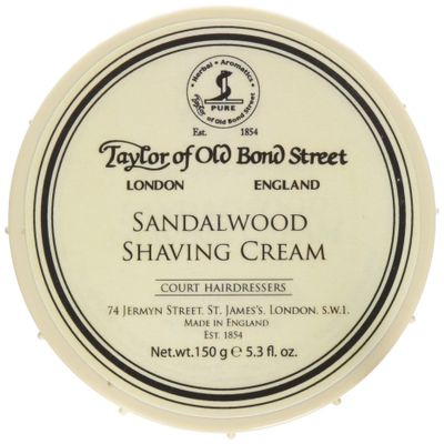 Taylor of Old Bond Street Sandalwood Shaving Cream Bowl, 5.3-Ounce 2PK by Taylor of Old Bond Street