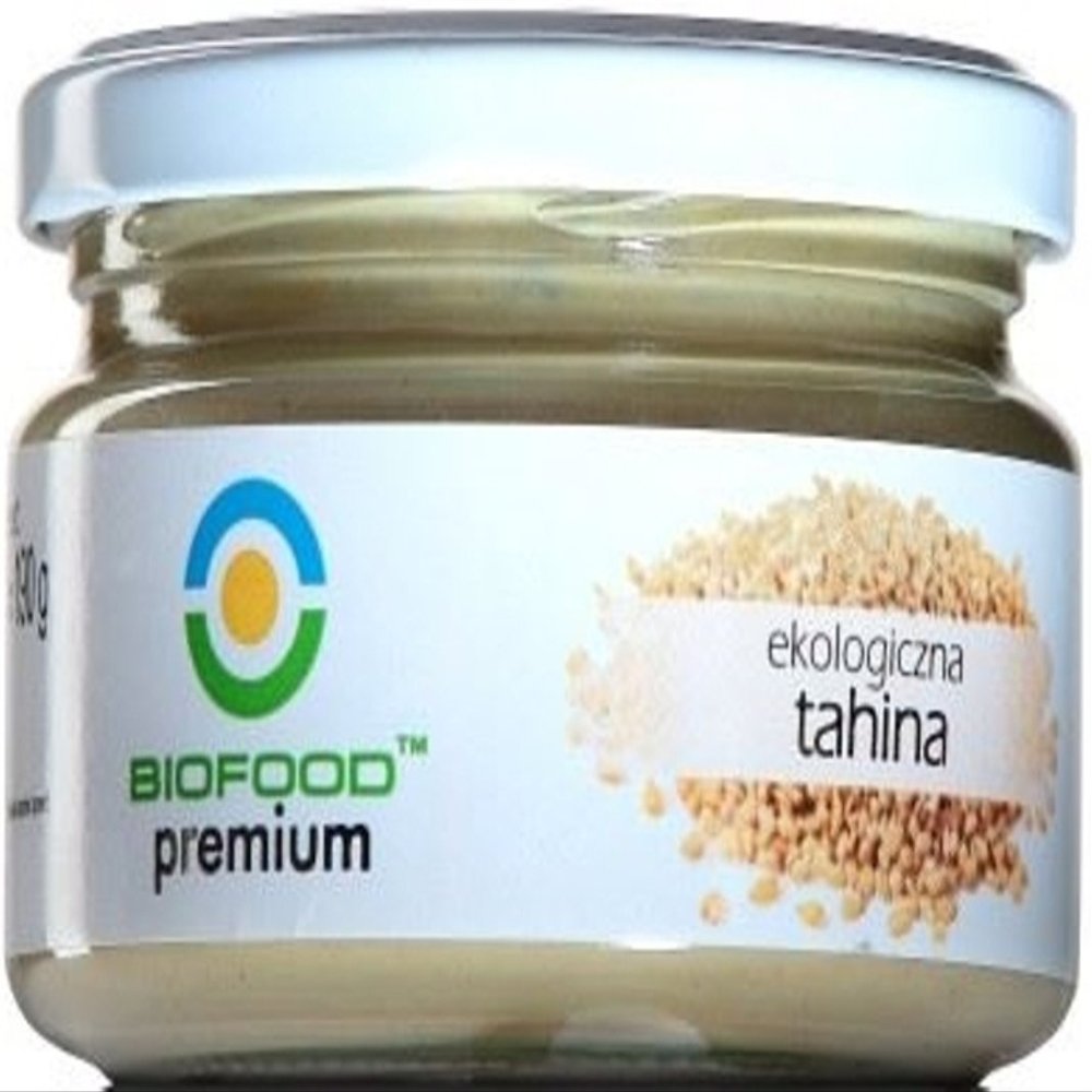 Sesame Butter-Tahini/Maso sezamowe Tahina - BioFood 180 g